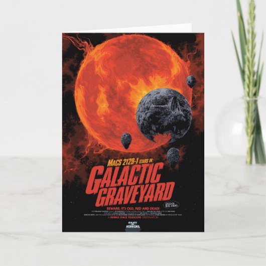Galactic Graveyard Poster, Macs 2129-1. Kaart (Voorkant)