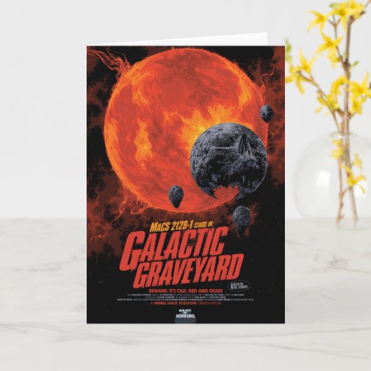 Galactic Graveyard Poster, Macs 2129-1. Kaart (Gele Bloem)