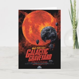 Galactic Graveyard Poster, Macs 2129-1. Kaart