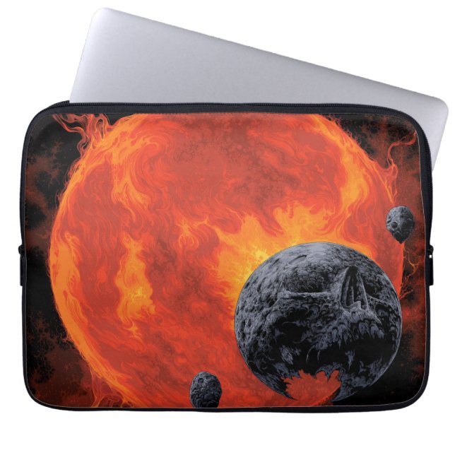 Galactic Graveyard Poster, Macs 2129-1. Laptop Sleeve (Voorkant)