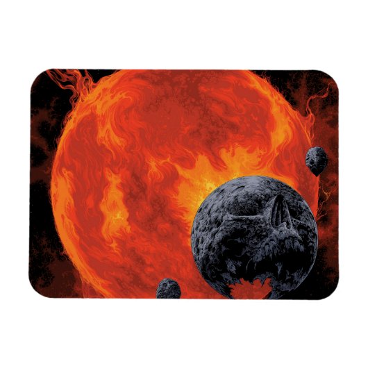 Galactic Graveyard Poster, Macs 2129-1. Magneet (Horizontaal)