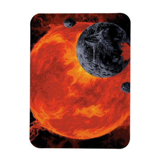 Galactic Graveyard Poster, Macs 2129-1. Magneet (Verticaal)