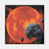 Galactic Graveyard Poster, Macs 2129-1. Magneet (Voorkant)