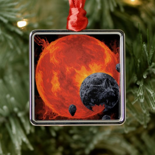 Galactic Graveyard Poster, Macs 2129-1. Metalen Ornament (Boom)