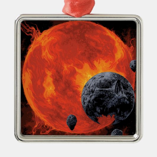 Galactic Graveyard Poster, Macs 2129-1. Metalen Ornament (Voorkant)