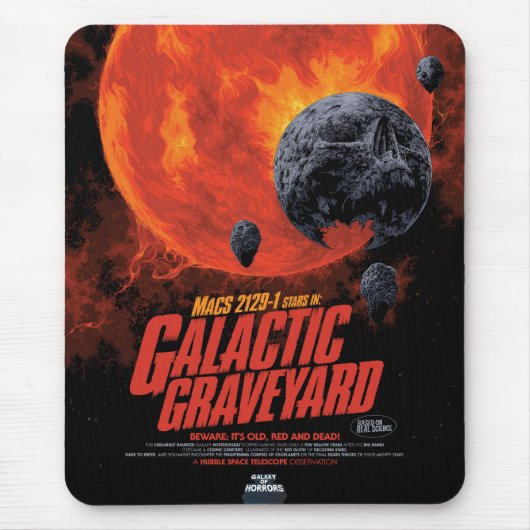 Galactic Graveyard Poster, Macs 2129-1. Muismat (Voorkant)