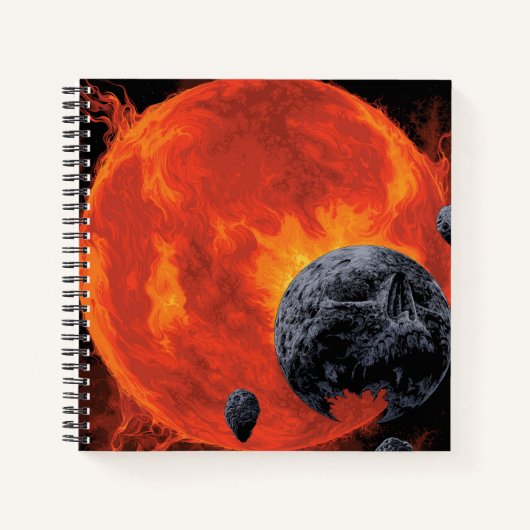 Galactic Graveyard Poster, Macs 2129-1. Notitieboek (Voorkant)