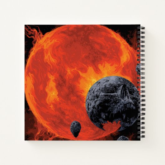 Galactic Graveyard Poster, Macs 2129-1. Notitieboek (Achterkant)