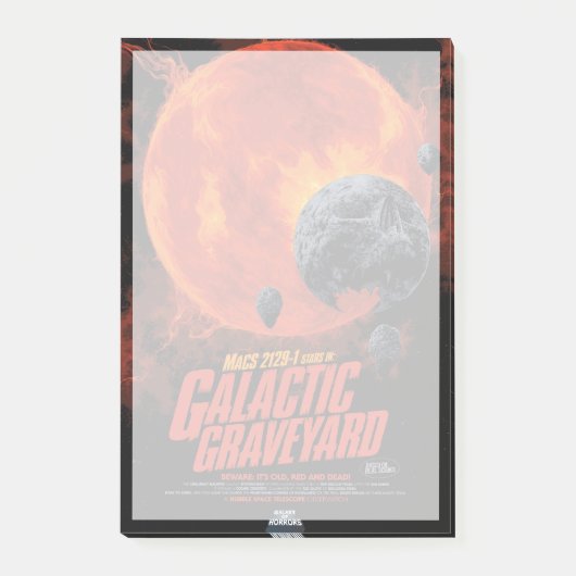 Galactic Graveyard Poster, Macs 2129-1. Post-it® Notes (Voorkant)