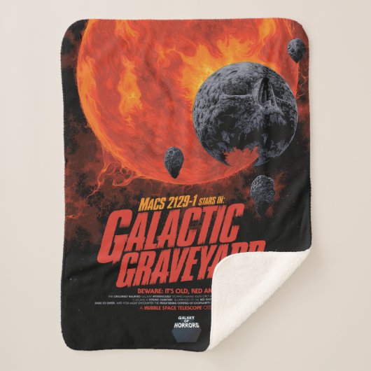 Galactic Graveyard Poster, Macs 2129-1. Sherpa Deken (Voorkant)