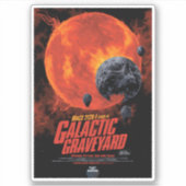 Galactic Graveyard Poster, Macs 2129-1. Sticker (Voorkant)