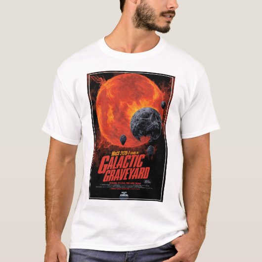 Galactic Graveyard Poster, Macs 2129-1. T-shirt (Voorkant)