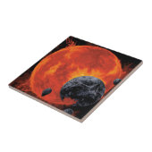 Galactic Graveyard Poster, Macs 2129-1. Tegeltje (Zijkant)