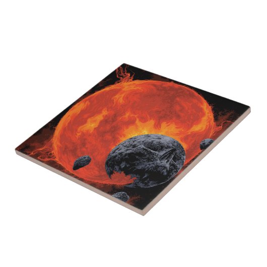 Galactic Graveyard Poster, Macs 2129-1. Tegeltje (Zijkant)