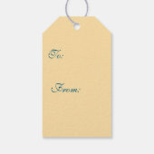 Galactic Heart of the Universe Cadeaulabel (Achterkant)