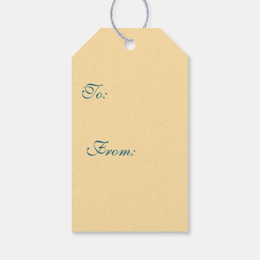 Galactic Heart of the Universe Cadeaulabel (Achterkant)