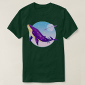 Galactic Humpback Whale T-shirt (Design voorkant)