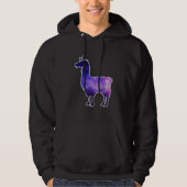 Galactic Llama Hoodie (Voorkant)