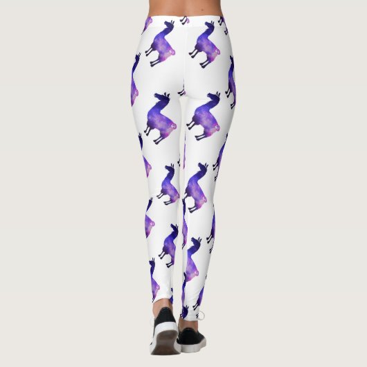 Galactic Llama Leggings (Achterkant)