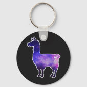 Galactic Llama Sleutelhanger (Voorkant)