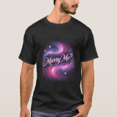 Galactic Love Marry Me Mannen Tshirt (Voorkant)