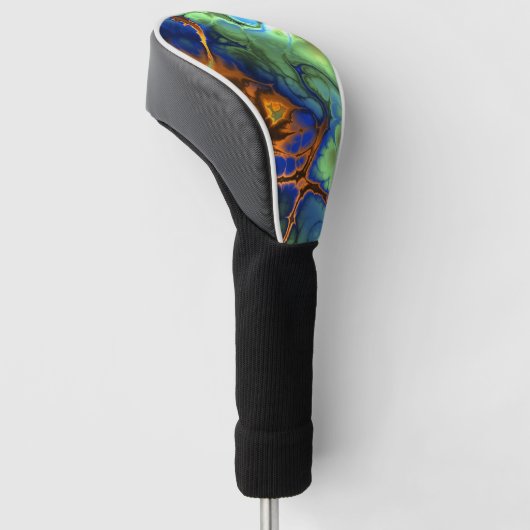 Galactic Marble Golfheadcover (Schuin)