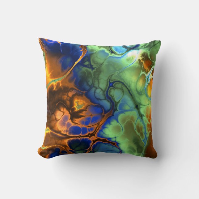 Galactic Marble Pillow Kussen (Voorkant)