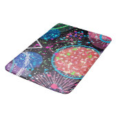 Galactic Neighborhood: Abstract Art  Badmat (Gekanteld)