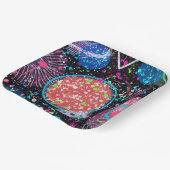 Galactic Neighborhood: Abstract  Papieren Bordje (Gebogen)