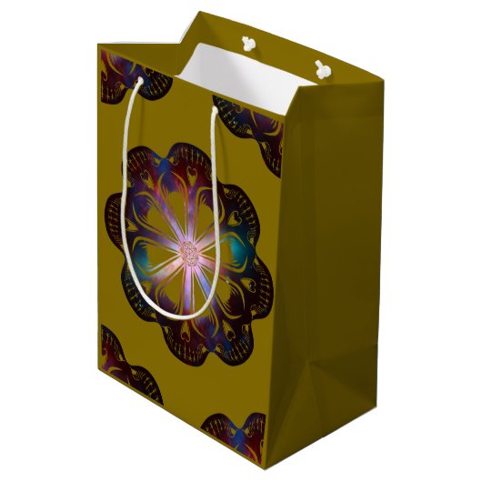 Galactic Octoskull Medium Cadeauzakje (Achterkant Gekanteld)