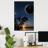 Galactic Ponder Poster (Thuiskantoor)