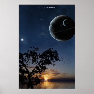 Galactic Ponder Poster