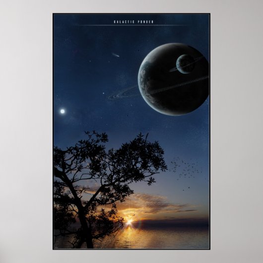Galactic Ponder Poster (Voorkant)