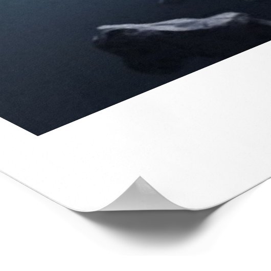 Galactic Pool Night – Astronauts Playing Cosmic Bi Poster (Hoek)