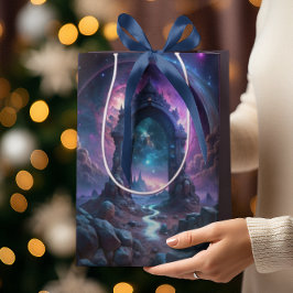 Galactic Portal Fantasy | kosmische gateway Medium Cadeauzakje