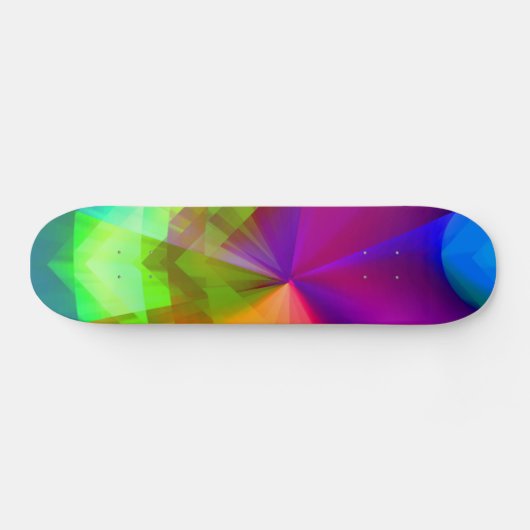 Galactic Prisms Persoonlijk Skateboard (Horizontaal)