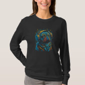 Galactic Pugstronaut Adorable Space Pug Adventure  T-shirt (Voorkant)