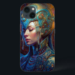 Galactic Queen Science Fiction Fantasy Art Case-Mate iPhone Case<br><div class="desc">Fantasy art producten van The Lunarium.</div>