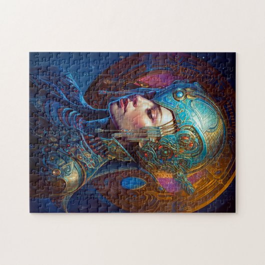 Galactic Queen Science Fiction Fantasy Art Legpuzzel (Horizontaal)