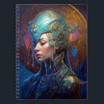 Galactic Queen Science Fiction Fantasy Art Notitieboek<br><div class="desc">Fantasy, Sci-fi & Horror kunst van het Lunarium.</div>