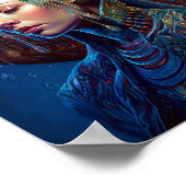 Galactic Queen Science Fiction Fantasy Art Poster (Hoek)