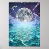 Galactic Reflection Poster (Voorkant)