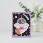 Galactic Road Trip 2018 Briefkaart (Staand voorkant)