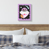 Galactic Road Trip 2018 Canvas Afdruk (Insitu (Slaapkamer))