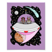 Galactic Road Trip 2018 Foto Afdruk (Voorkant)