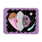 Galactic Road Trip 2018 Magneet (Horizontaal)