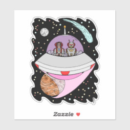 Galactic Road Trip 2018 Sticker