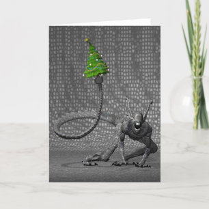 Galactic Santa Claus Feestdagen Kaart