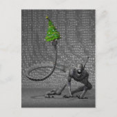 Galactic Santa Claus Feestdagenkaart (Voorkant)