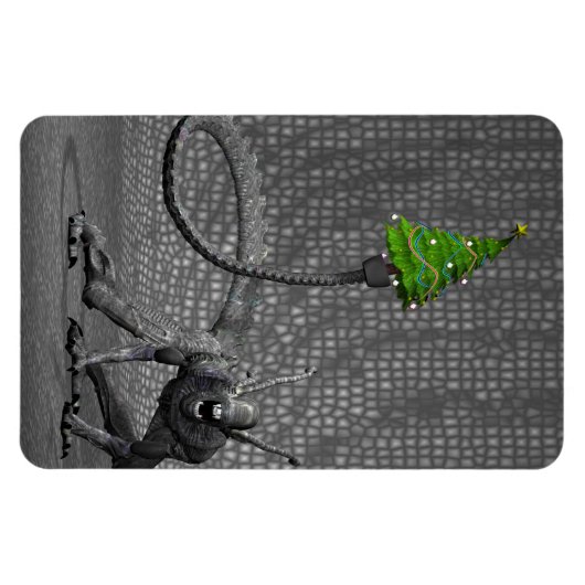 Galactic Santa Claus Magneet (Horizontaal)